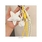 バッグチャーム パラコード 通販 キーホルダー バッグ チャーム バッグアクセサリー キーリング 韓国チャーム ストラップ レディース バッグにつける アクセサリー カラビナ ハート 星