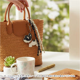 バッグチャーム 犬 通販 ドッグチャーム バッグ チャーム バッグアクセサリー いぬ キーホルダー dog キーリング 韓国チャーム ストラップ パラコード レディース バッグにつける