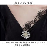 コサージュ ブローチ 通販 パールコサージュ フラワー モチーフ 椿 アクセサリー 花 セレモニー レディース フォーマル ママスーツ 入学式 入園式 卒業式 卒園式 結婚式 お祝い 華やか