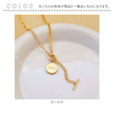 コインネックレス レディース 通販 ネックレス ペンダント 首飾り アクセサリー コイン チタン鋼 シンプル 大人 かわいい カジュアル おしゃれ 普段使い 可愛い オシャレ 女性 女の子