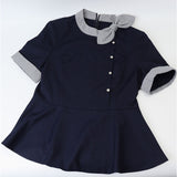エステ ユニフォーム パンツ 通販 エステユニフォーム 制服 サロン 半袖 長ズボン ロングパンツ スパ マッサージ レディース パンツスーツ セットアップ オフィス ホテル フロント 受付