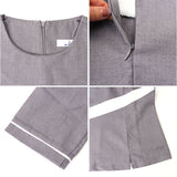 エステ ユニフォーム パンツ 通販 制服 エステユニフォーム サロン 半袖 長ズボン ロングパンツ スパ マッサージ レディース セットアップ パンツスーツ オフィス ホテル フロント 受付