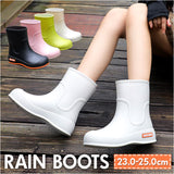レインブーツ 長靴 レディース 通販 雨靴 レインシューズ レイングッズ 雨具 レディースブーツ ショート丈 ショート カジュアル ブーツ シューズ シンプル 無地 女性用 女性 アウトドア