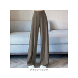 ロングパンツ レディース 通販 ストレートパンツ ワイド ストレート パンツ ワイドパンツ 長ズボン ズボン ロング丈 レディースパンツ ボトムス 美脚 ハイウエスト ゆったり 体型カバー