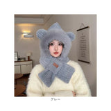 レディース フード付きマフラー 通販 マフラー 帽子 フード付き ネックウォーマー かわいい おしゃれ 帽子マフラー 防寒対策 冷え対策 暖かい 手袋 防寒 防風 保温 寒さ対策 女性 保温性