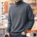 タートルネック メンズ 通販 メンズセーター タートルニット ニット 長袖 長袖ニット トップス 防寒着 防寒 裏起毛 暖かい 厚手 秋服 冬服 大人 カジュアル 通勤 通学 お出かけ