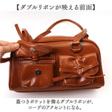 ショルダーバッグ レディース 通販 おしゃれ 肩掛け 小さめ かわいい コンパクト バッグ バック ミニボストン リボン きれいめ ショルダーバック 上品 大人 レディースバッグ カジュアル