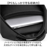 リュックサック メンズ おしゃれ 通販 バックパック ビジネスバッグ デイバッグ スクエアリュック ノートパソコン対応 ビジネスリュック 撥水 はっ水 ナイロンバッグ 通勤 通学 就活面接