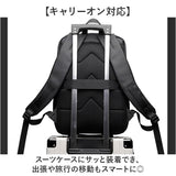 リュックサック メンズ おしゃれ 通販 バックパック ビジネスバッグ デイバッグ スクエアリュック ノートパソコン対応 ビジネスリュック 撥水 はっ水 ナイロンバッグ 通勤 通学 就活面接