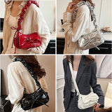 ショルダーバッグ ギャザー リボン レディース 通販 ショルダーバック ショルダー 肩掛け ななめ掛け 斜めかけ ななめかけ レディースバッグ レディースバック バッグ バック カバン