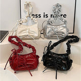 ショルダーバッグ ギャザー リボン レディース 通販 ショルダーバック ショルダー 肩掛け ななめ掛け 斜めかけ ななめかけ レディースバッグ レディースバック バッグ バック カバン