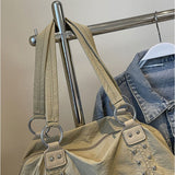 トートバッグ ショルダーバッグ 通販 レディース トート 大容量 肩掛け スタッズ ショルダー A4 大きめ バッグ バック 旅行バッグ トラベル ビジネス オフィス 通勤バッグ カジュアル