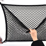 ラゲッジネット 通販 カーゴネット トランクネット 収納ネット ラゲッジメッシュネット 荷崩れ防止 ネット 車用ネット 荷物固定 荷物崩れ防止 荷物落下防止 取り付け 簡単 収納便利