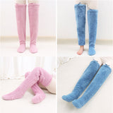 防寒グッズ 足 通販 足が出せるロングカバー ルームソックス もこもこ レッグウォーマー もこもこ靴下 あったかグッズ レッグウェア 暖かい 寒さ対策 冬 温かい 防寒 靴下 くつした