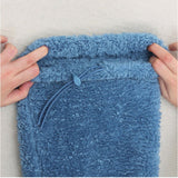 防寒グッズ 足 通販 足が出せるロングカバー ルームソックス もこもこ レッグウォーマー もこもこ靴下 あったかグッズ レッグウェア 暖かい 寒さ対策 冬 温かい 防寒 靴下 くつした