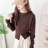 ニット レディース 長袖 通販 丸首 セーター ニットセーター 柔らかい おしゃれ プルオーバー ハーフジップ トップス 無地 カジュアル 暖かい オシャレ 冬 秋冬 防寒 オフィス 通勤