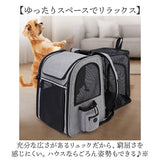 ペットキャリー ペットバッグ 通販 ペットキャリーバッグ リュック キャリーバッグ 犬 猫 バッグ 通院 病院 旅行 ペット ペットキャリーリュック 折りたたみ 拡張可能 お出かけ いぬ ねこ