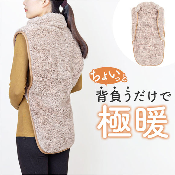 はんてん ベスト 通販 ねこベスト ねこ半纏 ねこはんてん 防寒ベスト 半纏 防寒着 ルームウェア 部屋着 衣類 前あき 極暖 あったか 暖かい あたたかい メンズ レディース 男女兼用