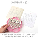 カリンバ 17キー 通販 親指ピアノ 指ピアノゆびピアノ 楽器 音楽 サムピアノ アクリルカリンバ おしゃれ かわいい 使いやすい 子供 キッズ 持ち運び かりんば コンパクト 知育玩具 軽量