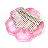 カリンバ 17キー 通販 親指ピアノ 指ピアノゆびピアノ 楽器 音楽 サムピアノ アクリルカリンバ おしゃれ かわいい 使いやすい 子供 キッズ 持ち運び かりんば コンパクト 知育玩具 軽量