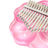 カリンバ 17キー 通販 親指ピアノ 指ピアノゆびピアノ 楽器 音楽 サムピアノ アクリルカリンバ おしゃれ かわいい 使いやすい 子供 キッズ 持ち運び かりんば コンパクト 知育玩具 軽量