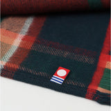 今治タオル コットン マフラー 冬 通販 日本製 チェックマフラー タオルマフラー チェック ストール 綿100% コットン100 首巻き 頚巻 衿巻 襟巻 オリム ORIM XA-3200 おしゃれ