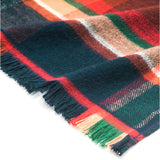 今治タオル コットン マフラー 冬 通販 日本製 チェックマフラー タオルマフラー チェック ストール 綿100% コットン100 首巻き 頚巻 衿巻 襟巻 オリム ORIM XA-3200 おしゃれ