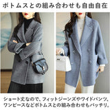 ショートコート レディース 通販 アウター コート ジャケット ショートコート ショート丈 暖かい 羽織り かわいい 可愛い 長袖 無地 シンプル カジュアル お出かけ お出掛け 通勤 通学