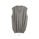 ニット ベスト メンズ Vネック 通販 ニットベスト チョッキ ウールベスト レイヤード 重ね着 ウール ポリエステル 春 秋 ノースリーブ 暖かい あたたかい あったか 無地 ナチュラル