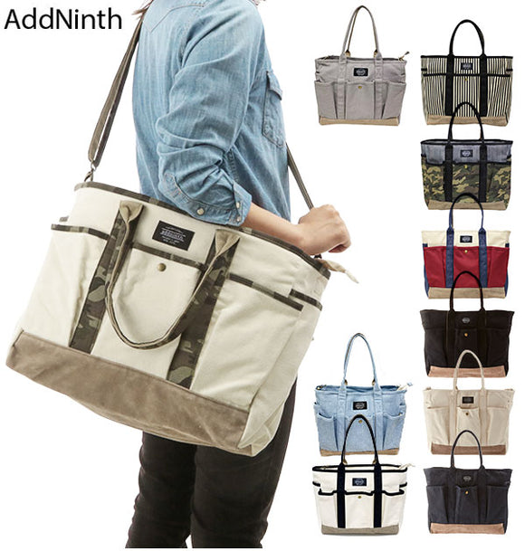 トートバッグ  アドナインス addninth  ショルダーバッグ キャンバス 2way トート ショルダー レディース メンレディースバッグ  ya170298 mens-bag-338 9102-1130055