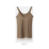 ブラトップ カップ付 通販 タンクトップ インナー 肌着 下着 ナイトウエア パジャマ ノンワイヤ ルームウェア シンプル 無地 おしゃれ オシャレ 部屋着 楽 やわらかい 通気性 レディース
