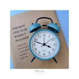 目覚まし時計 アナログ 通販 目覚まし 時計 おしゃれ めざまし時計 目覚し時計 置き時計 シンプル レトロ かわいい アラームクロック ツインベル クロック 寝室 ベッドサイド