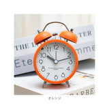 目覚まし時計 アナログ 通販 目覚まし 時計 おしゃれ めざまし時計 目覚し時計 置き時計 シンプル レトロ かわいい アラームクロック ツインベル クロック 寝室 ベッドサイド