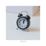 目覚まし時計 アナログ 通販 目覚まし 時計 小さい ミニ おしゃれ めざまし時計 目覚し時計 置き時計 レトロ かわいい カラフル ビビットカラー アラームクロック ツインベル クロック 机