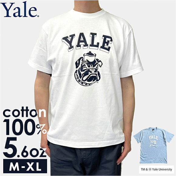 Tシャツ シャツ 半袖 YALE 通販 カットソー tシャツ 半袖Tシャツ 半袖tシャツ カジュアルシャツ クルーネック プリント トップス メンズ レディース 男女兼用 ユニセックス 定番