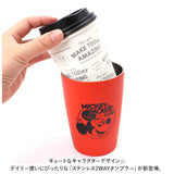 タンブラー 保温 保冷 ディズニー 通販 コンビニコーヒー 持ち運び コンビニカップ ホルダー 460ml ドリンクカップ コップ ステンレス カップホルダー かわいい 2WAYタンブラー