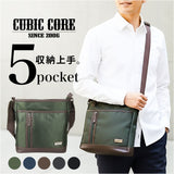 ショルダーバッグ メンズ 通販 ショルダーバック ショルダー バッグ バック CUBIC CORE キュービック 斜めがけ 斜めかけ メンズバッグ ミニ コンパクト 大人 男性 肩掛け