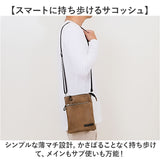 サコッシュ メンズ 縦型 小さめ 通販 ショルダーバッグ ショルダーバック スマホショルダー スマホポーチ ショルダー ミニショルダー 斜めがけバッグ 斜めがけバック 1E31 合成皮革 合皮