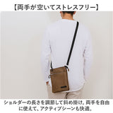 サコッシュ メンズ 縦型 小さめ 通販 ショルダーバッグ ショルダーバック スマホショルダー スマホポーチ ショルダー ミニショルダー 斜めがけバッグ 斜めがけバック 1E31 合成皮革 合皮