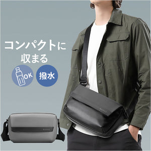 ボディバッグ メンズ かっこいい 通販 小さめ 大容量 BANGE ボディーバッグ ボディバック ショルダーバッグ メッセンジャーバッグ ワンショルダーバッグ コンパクト 軽量 軽い おしゃれ