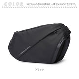 ボディバッグ メンズ かっこいい 通販 小さめ 大容量 BANGE ボディーバッグ ボディバック ショルダーバッグ メッセンジャーバッグ ワンショルダーバッグ リールキーホルダー付き 軽量
