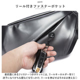 ボディバッグ メンズ かっこいい 通販 小さめ 大容量 BANGE ボディーバッグ ボディバック ショルダーバッグ メッセンジャーバッグ ワンショルダーバッグ リールキーホルダー付き 軽量