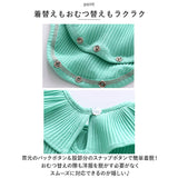 ロンパース 女の子 半袖 通販 ベビーロンパース カバーオール ベビー服 ベビー 赤ちゃん コットン リブ 綿 フリル 春 夏 無地 インナー 伸縮性 柔らかい 重ね着 お出かけ 外出 保育園