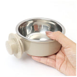 ペットボウル ペット食器 通販 フードボウル 餌入れ ボウル 水飲み ハンガーボウル 食器 ゲージ用 ペット用 ペット 固定 ハンガー ぶら下げ ステンレス フード ケージ 猫 犬