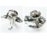 サファリハット メンズ 通販 ジャングルハット 帽子 ぼうし カモフラ ハット 釣り キャンプ 広いつば 通気性 速乾 コンパクト 携帯 折りたたみ あご紐 スポーツ メンズファッション 登山