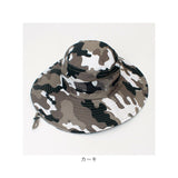 サファリハット メンズ 通販 ジャングルハット 帽子 ぼうし カモフラ ハット 釣り キャンプ 広いつば 通気性 速乾 コンパクト 携帯 折りたたみ あご紐 スポーツ メンズファッション 登山