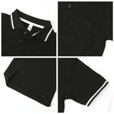 ポロシャツ 半袖 キッズ 通販 子供服 子ども トップス ポロ シャツ ポケット付き 無地 シンプル フォーマル 冠婚葬祭 男の子 女の子 スクールシャツ ライン入り 保育園 幼稚園 入園 入学