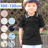 ポロシャツ 半袖 キッズ 通販 子供服 子ども トップス ポロ シャツ ポケット付き 無地 シンプル フォーマル 冠婚葬祭 男の子 女の子 スクールシャツ ライン入り 保育園 幼稚園 入園 入学