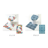 トイレマットセット 3点セット 通販 おしゃれ トイレカバーセット 花柄 フラワー フタカバー 蓋カバー ペーパーホルダー 洗える 洗濯可 丸洗い トイレタリー かわいい シンプル モダン