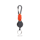 リールキーホルダー カラビナ付き 通販 リール キーホルダー リール付きキーホルダー 鍵ホルダー リール付き ストラップ カラビナ 伸縮性 伸びる 落下防止 紛失防止 軽量 軽い